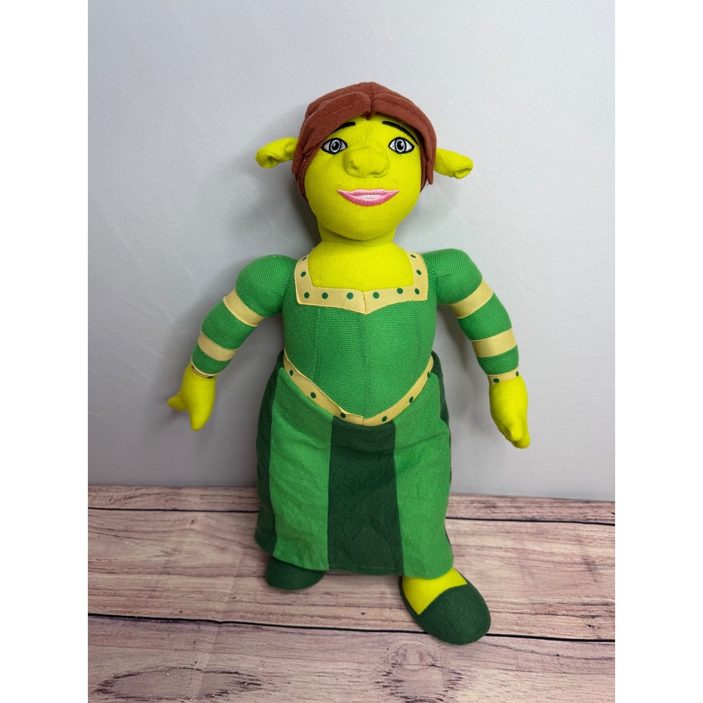 Nanco Shrek 2 Princess Fiona Ogre Plush 18 Inch Vintage 2004 DreamWorks Toy